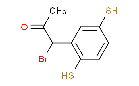 CAS No. 1804035-85-5, 1-Bromo-1-(2,5-dimercaptophenyl)propan-2-one