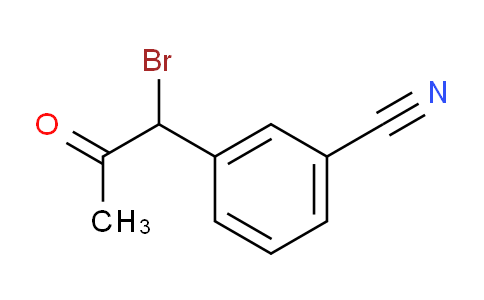 CAS No. 1806323-08-9, 1-Bromo-1-(3-cyanophenyl)propan-2-one