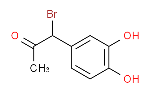 CAS No. 1803850-70-5, 1-Bromo-1-(3,4-dihydroxyphenyl)propan-2-one