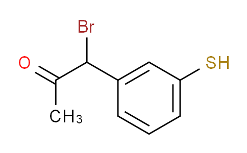 CAS No. 1803797-58-1, 1-Bromo-1-(3-mercaptophenyl)propan-2-one
