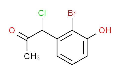CAS No. 1804082-59-4, 1-(2-Bromo-3-hydroxyphenyl)-1-chloropropan-2-one