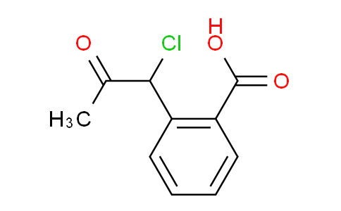 CAS No. 1267779-67-8, 1-(2-Carboxyphenyl)-1-chloropropan-2-one