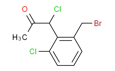 CAS No. 1806581-61-2, 1-(2-(Bromomethyl)-6-chlorophenyl)-1-chloropropan-2-one