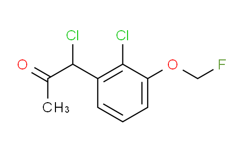 CAS No. 1803759-30-9, 1-Chloro-1-(2-chloro-3-(fluoromethoxy)phenyl)propan-2-one