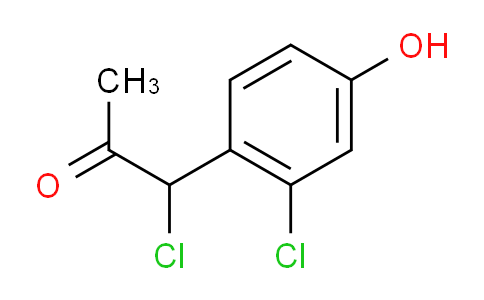 CAS No. 1804074-78-9, 1-Chloro-1-(2-chloro-4-hydroxyphenyl)propan-2-one