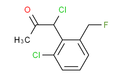 CAS No. 1806392-13-1, 1-Chloro-1-(2-chloro-6-(fluoromethyl)phenyl)propan-2-one