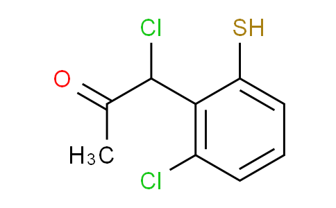 CAS No. 1806323-77-2, 1-Chloro-1-(2-chloro-6-mercaptophenyl)propan-2-one