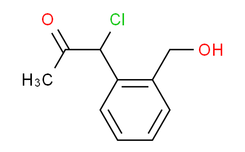 CAS No. 1804199-88-9, 1-Chloro-1-(2-(hydroxymethyl)phenyl)propan-2-one