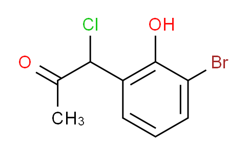 CAS No. 1803745-14-3, 1-(3-Bromo-2-hydroxyphenyl)-1-chloropropan-2-one