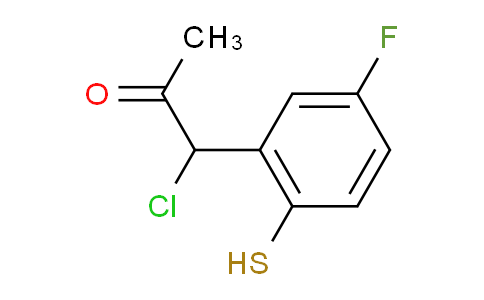 CAS No. 1806627-54-2, 1-Chloro-1-(5-fluoro-2-mercaptophenyl)propan-2-one