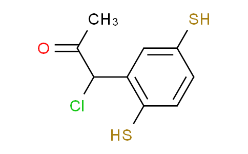 CAS No. 1804214-05-8, 1-Chloro-1-(2,5-dimercaptophenyl)propan-2-one