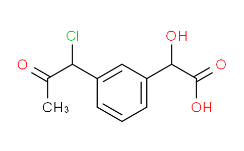 CAS No. 1806313-52-9, 1-(3-(Carboxy(hydroxy)methyl)phenyl)-1-chloropropan-2-one