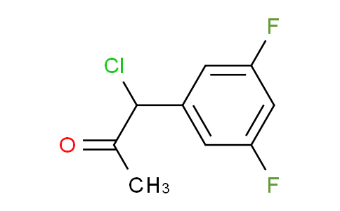 CAS No. 1803858-80-1, 1-Chloro-1-(3,5-difluorophenyl)propan-2-one