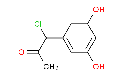 CAS No. 1806522-37-1, 1-Chloro-1-(3,5-dihydroxyphenyl)propan-2-one