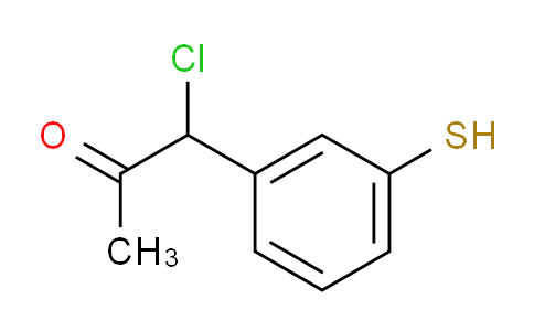 CAS No. 1806324-46-8, 1-Chloro-1-(3-mercaptophenyl)propan-2-one