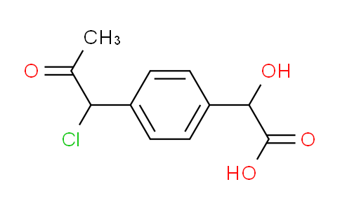 CAS No. 1804209-84-4, 1-(4-(Carboxy(hydroxy)methyl)phenyl)-1-chloropropan-2-one
