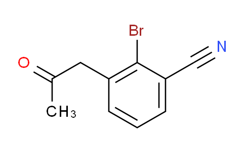 CAS No. 1804053-20-0, 1-(2-Bromo-3-cyanophenyl)propan-2-one