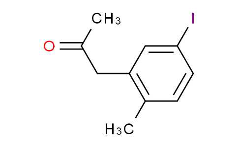 CAS No. 1804178-20-8, 1-(5-Iodo-2-methylphenyl)propan-2-one