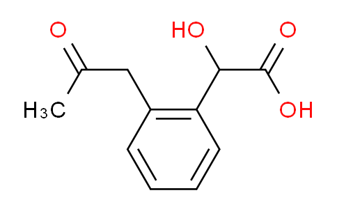CAS No. 1804038-80-9, 1-(2-(Carboxy(hydroxy)methyl)phenyl)propan-2-one