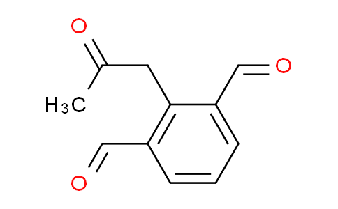 CAS No. 1804505-07-4, 1-(2,6-Diformylphenyl)propan-2-one