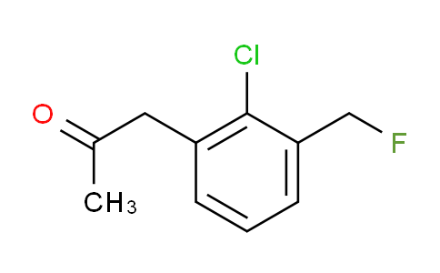 CAS No. 1806325-24-5, 1-(2-Chloro-3-(fluoromethyl)phenyl)propan-2-one