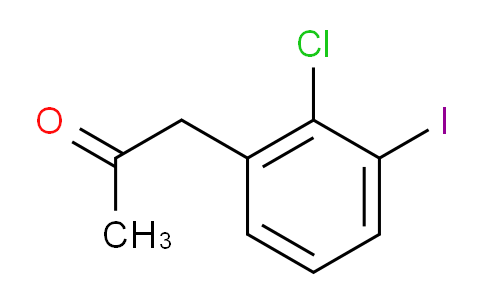 CAS No. 1804178-98-0, 1-(2-Chloro-3-iodophenyl)propan-2-one