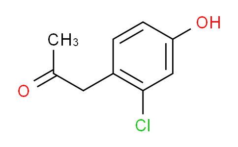 CAS No. 1314924-14-5, 1-(2-Chloro-4-hydroxyphenyl)propan-2-one