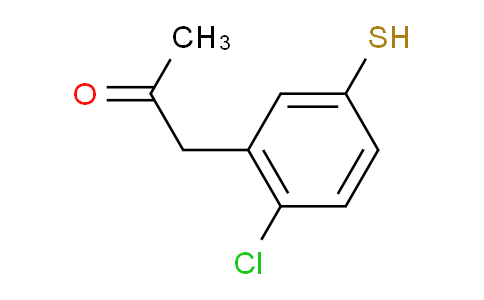 CAS No. 1805747-29-8, 1-(2-Chloro-5-mercaptophenyl)propan-2-one