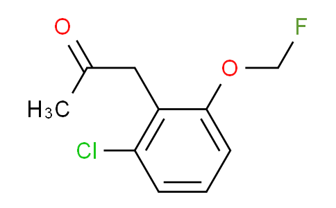 CAS No. 1806522-25-7, 1-(2-Chloro-6-(fluoromethoxy)phenyl)propan-2-one