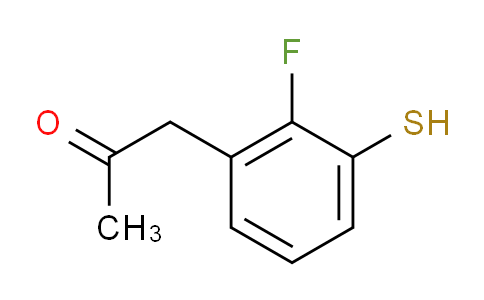 CAS No. 1806484-52-5, 1-(2-Fluoro-3-mercaptophenyl)propan-2-one