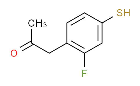 CAS No. 1805720-89-1, 1-(2-Fluoro-4-mercaptophenyl)propan-2-one