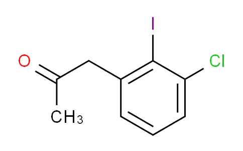 CAS No. 1804039-30-2, 1-(3-Chloro-2-iodophenyl)propan-2-one