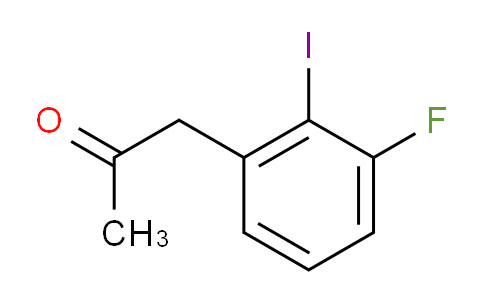 CAS No. 1804174-90-0, 1-(3-Fluoro-2-iodophenyl)propan-2-one