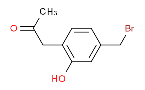CAS No. 1804235-85-5, 1-(4-(Bromomethyl)-2-hydroxyphenyl)propan-2-one