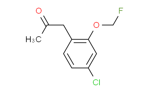 CAS No. 1806522-31-5, 1-(4-Chloro-2-(fluoromethoxy)phenyl)propan-2-one