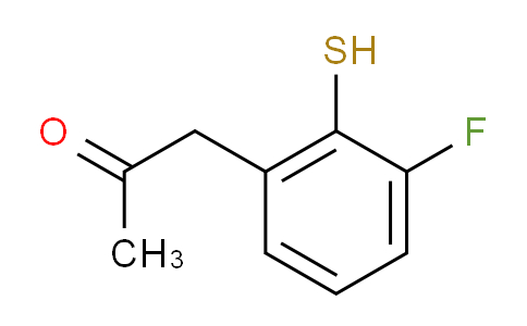 CAS No. 1806616-64-7, 1-(3-Fluoro-2-mercaptophenyl)propan-2-one