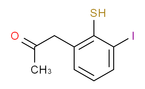 CAS No. 1804212-36-9, 1-(3-Iodo-2-mercaptophenyl)propan-2-one