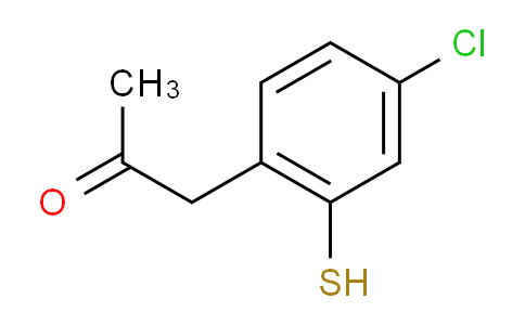 CAS No. 1804171-58-1, 1-(4-Chloro-2-mercaptophenyl)propan-2-one