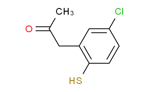 CAS No. 1804077-36-8, 1-(5-Chloro-2-mercaptophenyl)propan-2-one
