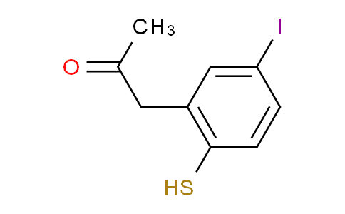 CAS No. 1805868-79-4, 1-(5-Iodo-2-mercaptophenyl)propan-2-one