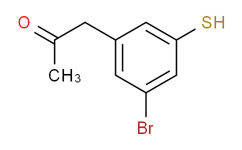 CAS No. 1803872-55-0, 1-(3-Bromo-5-mercaptophenyl)propan-2-one