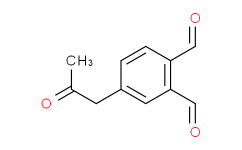 CAS No. 1804043-65-9, 1-(3,4-Diformylphenyl)propan-2-one