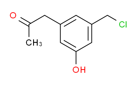 CAS No. 1804078-50-9, 1-(3-(Chloromethyl)-5-hydroxyphenyl)propan-2-one