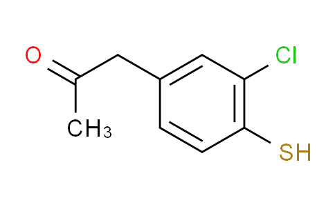 CAS No. 1806323-36-3, 1-(3-Chloro-4-mercaptophenyl)propan-2-one