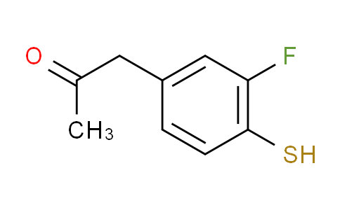 CAS No. 1804246-46-5, 1-(3-Fluoro-4-mercaptophenyl)propan-2-one