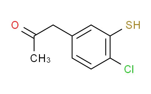 CAS No. 1803757-98-3, 1-(4-Chloro-3-mercaptophenyl)propan-2-one