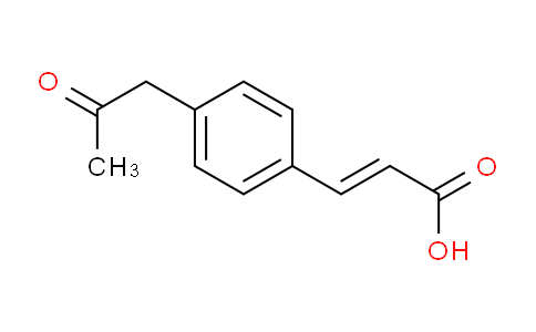 CAS No. 1807418-41-2, (E)-3-(4-(2-oxopropyl)phenyl)acrylic acid