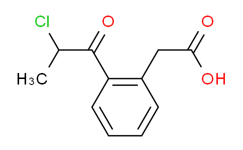 MC747564 | 1480471-34-8 | 1-(2-(Carboxymethyl)phenyl)-2-chloropropan-1-one