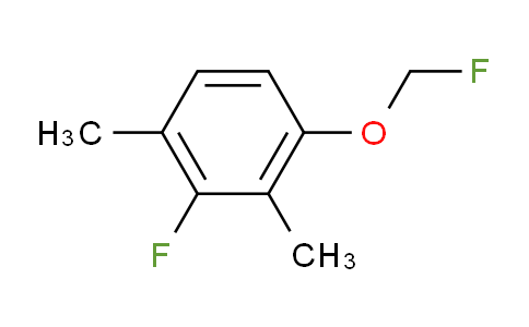 CAS No. 1803871-74-0, 1,3-Dimethyl-2-fluoro-4-(fluoromethoxy)benzene