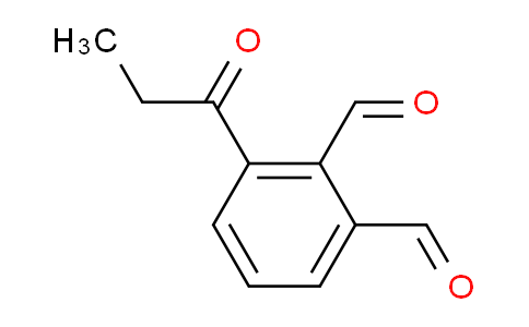 CAS No. 1806432-40-5, 1-(2,3-Diformylphenyl)propan-1-one